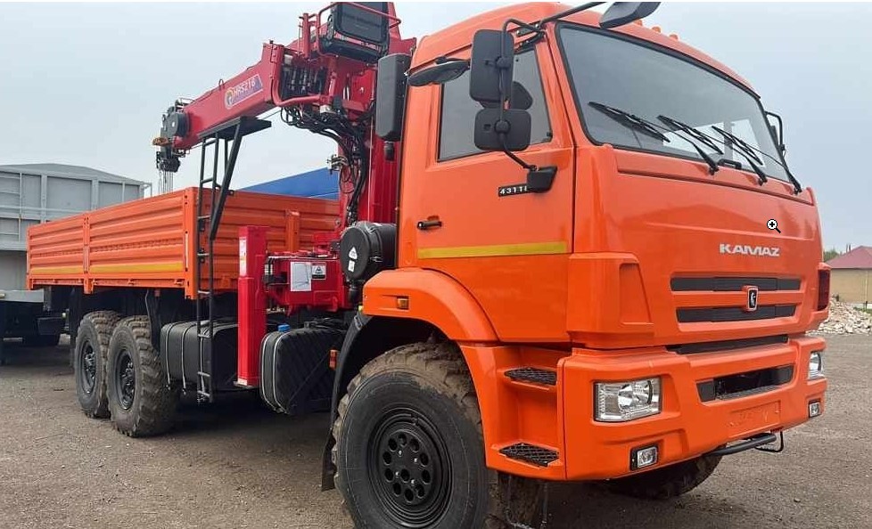 КАМАЗ 43118-50 с КМУ Канглим 1256