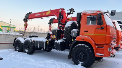 Тягач КАМАЗ 43118 с КМУ ИТ-150