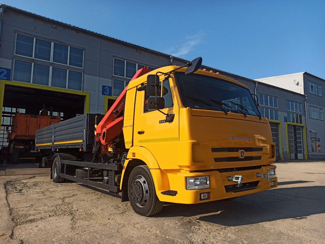 КАМАЗ 4308 с КМУ ИМ95